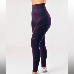 ALPHALETE OG revival leggings twilight purple activewear running workout pants S